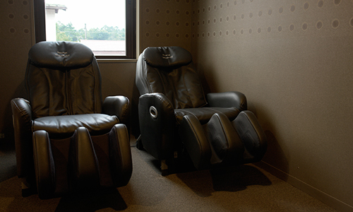 無料のマッサージチェア